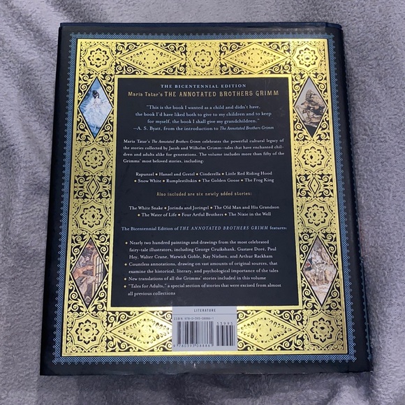 “The Annotated Brothers Grimm” book. - Picture 2 of 3